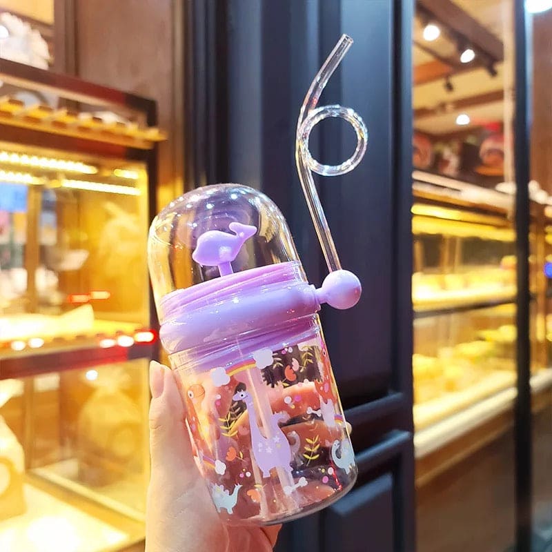 Creative 260Ml Kids Funny Whale Water Spray Drinking Cup, Cartoon Feeding Bottles With Straw, Leak Proof Portable Cartoon Baby Feeding Cup Creative 260Ml Kids Funny Whale Water Spray Drinking Cup, Cartoon Feeding Bottles With Straw, Leak Proof Portable Cartoon Baby Feeding Cup
